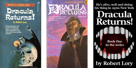 Dracula Returns Robert Lory covers